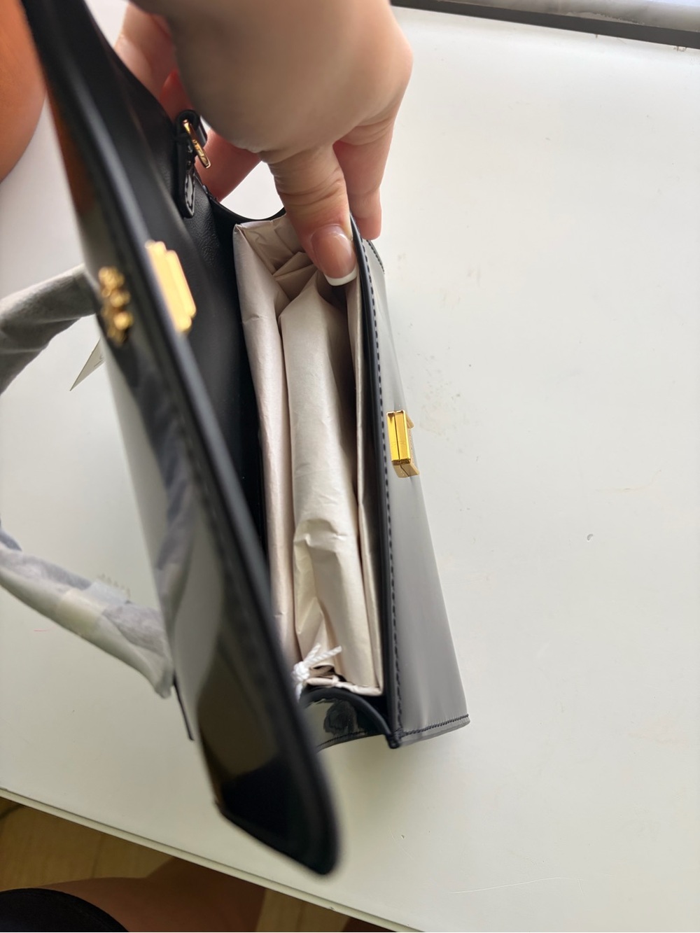 Tory Burch Emerson Mini Top Handle Crossbody - Picture 8 of 11